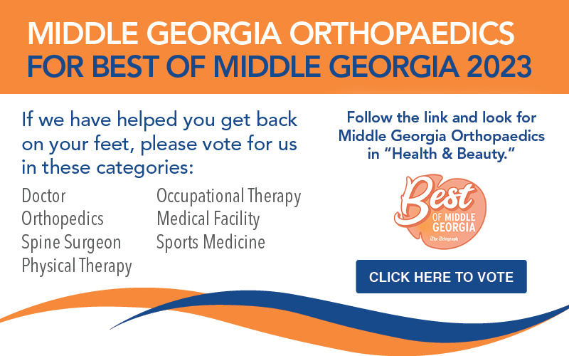 Middle Georgia Orthopaedics For Best of Middle Georgia 2023